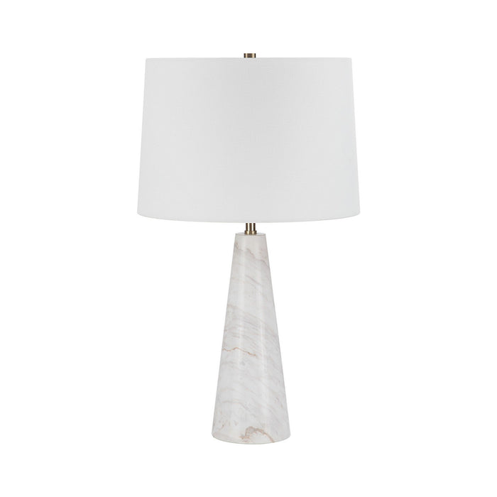 Renwil LPT1260 LED Table Lamp, Honed White