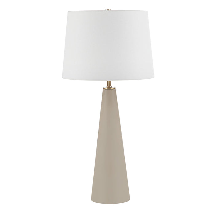Renwil LPT1268 LED Table Lamp, Matte Beige