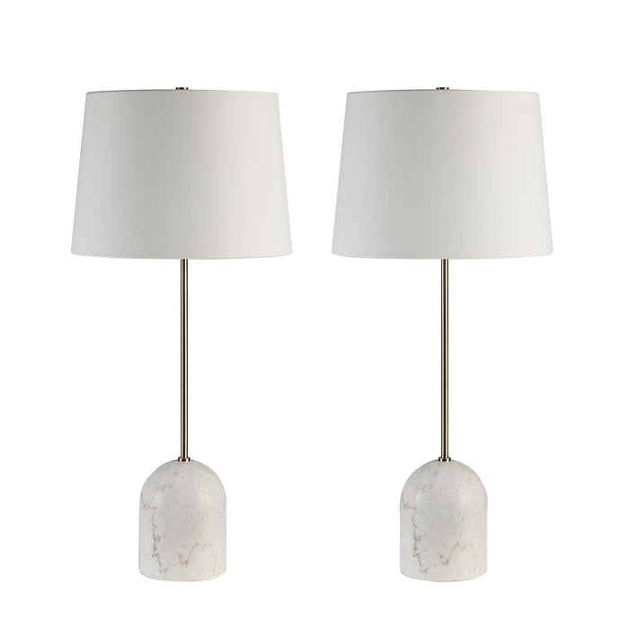 Renwil LPT1290-SET2 Two Light Table Lamp, White
