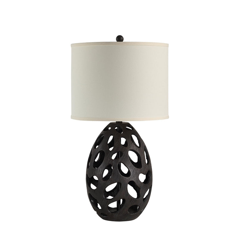 Renwil LPT1335 One Light Table Lamp, Dark Brown