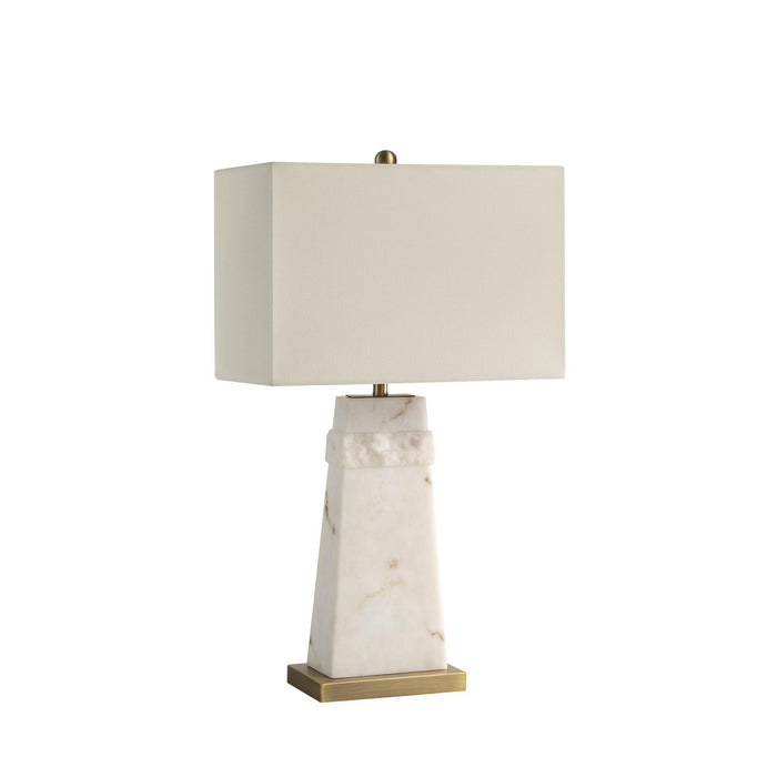 Renwil LPT1342 One Light Table Lamp, Off-White With Gold