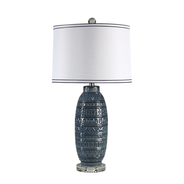 Renwil LPT1355 One Light Table Lamp, Blue