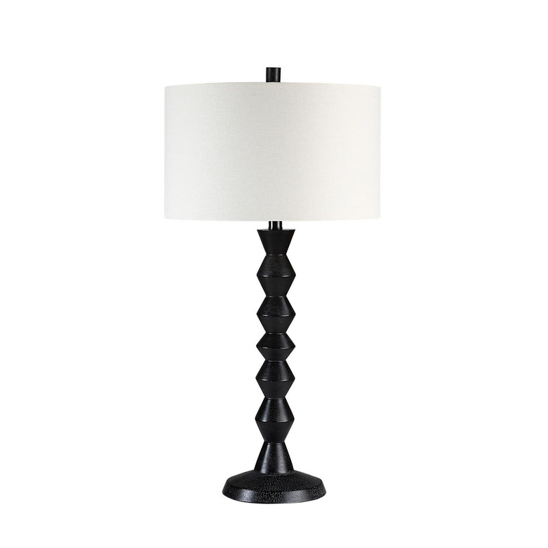 Renwil LPT1358 One Light Table Lamp, Matte Black Wash