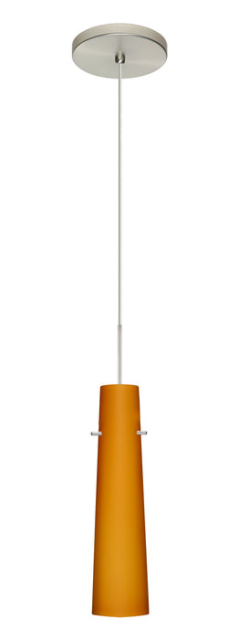 Besa 1XT-567480-LED-SN One Light Pendant, Nickel