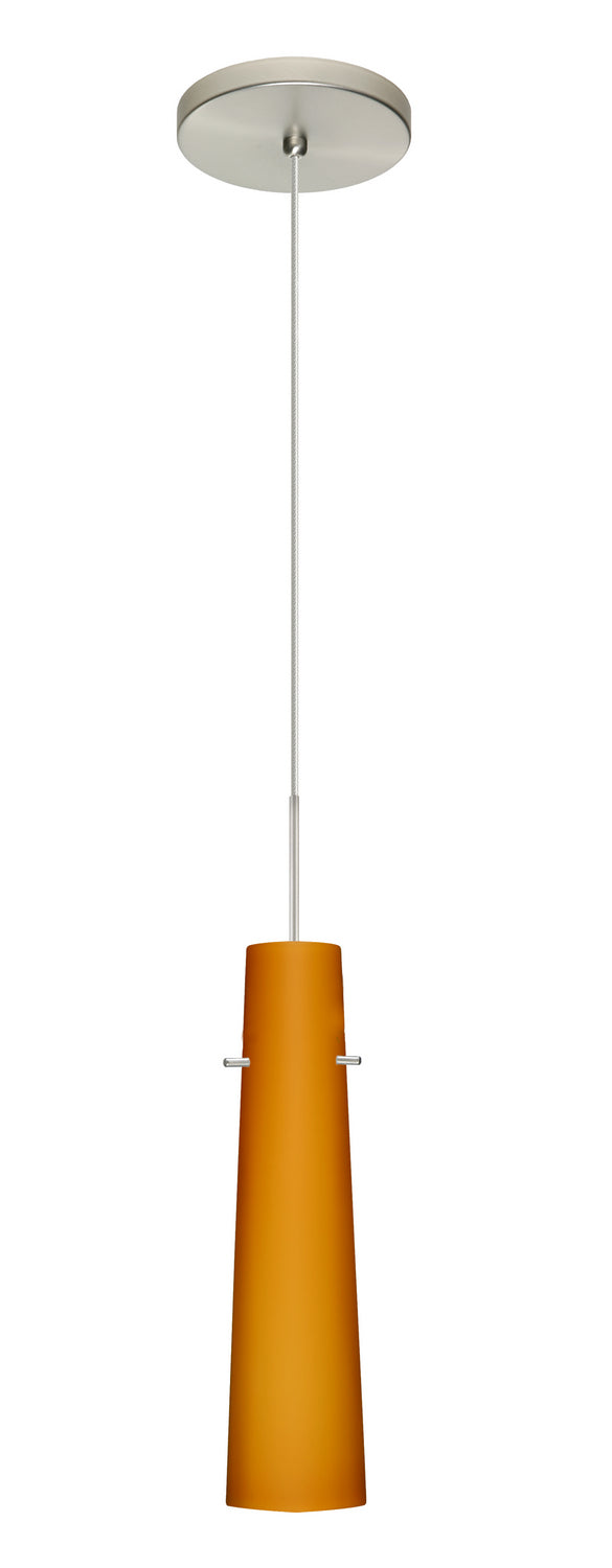 Besa 1XT-567480-SN One Light Pendant, Nickel