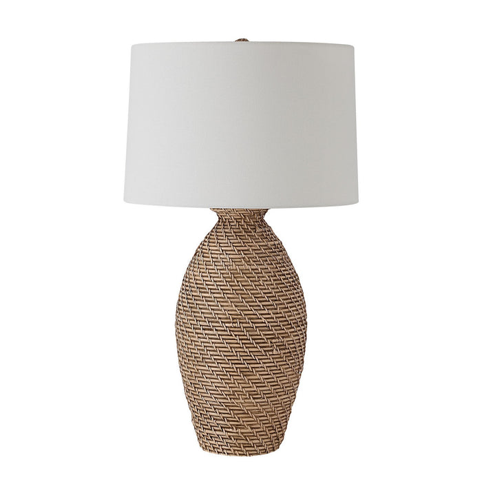 Renwil LPT1352 One Light Table Lamp, Natural With Black Wash