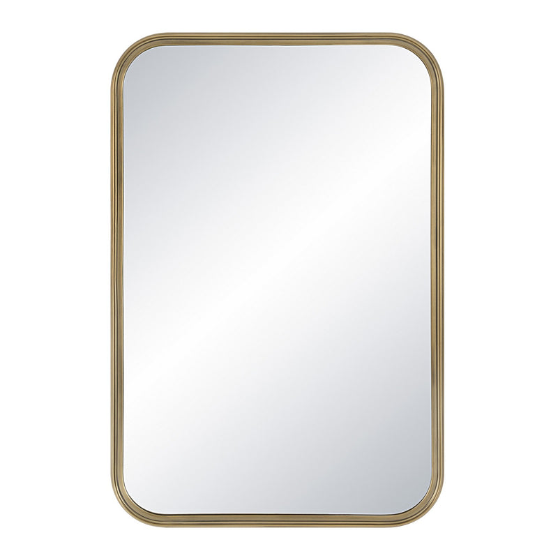 Renwil MT2666 Mirror, Antique Brushed Brass