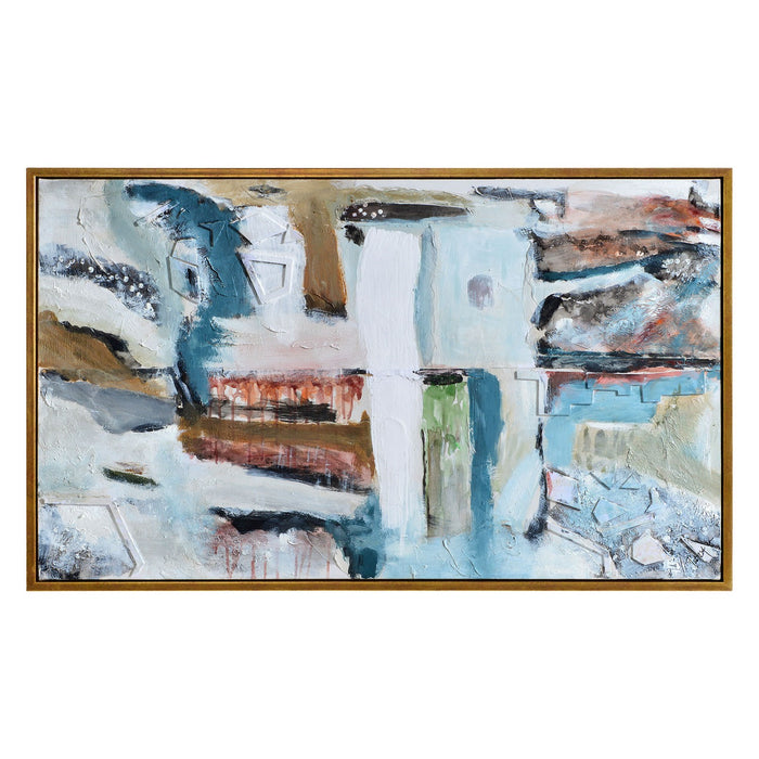 Renwil OL2074 Canvas Art, Antque Brass