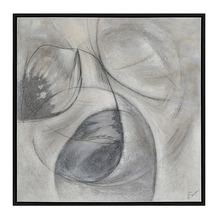 Renwil OL2155 Canvas Art, Painted Black