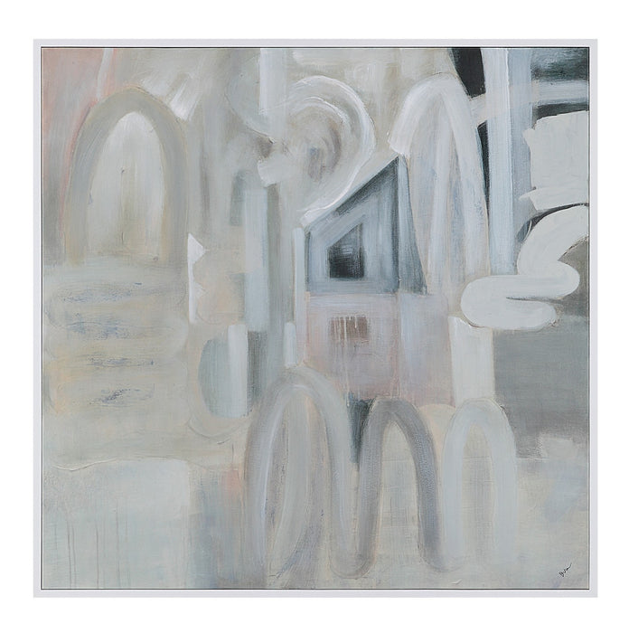 Renwil OL2165 Canvas Art, Painted White