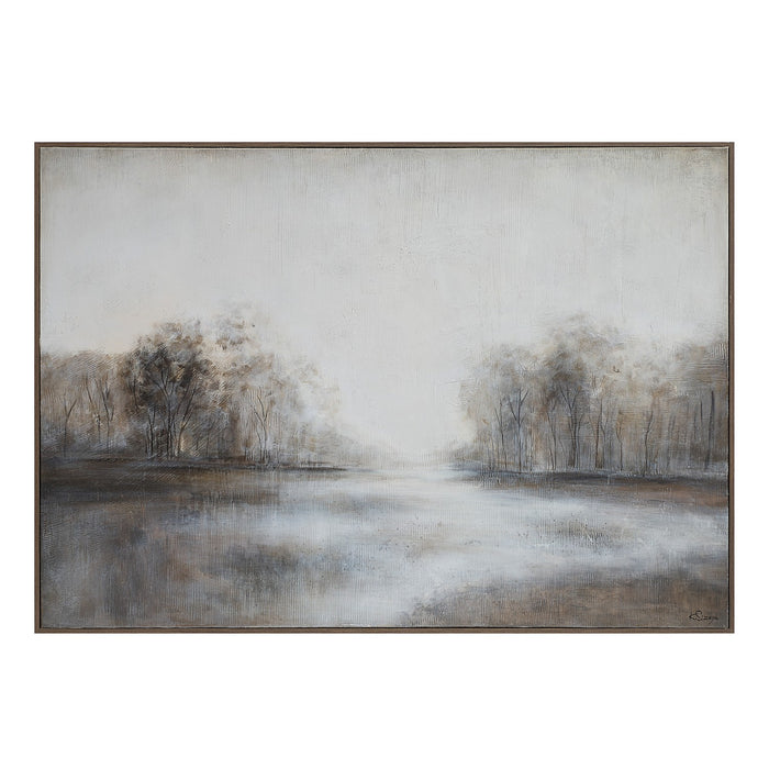 Renwil OL2176 Canvas Art, Dark Brown