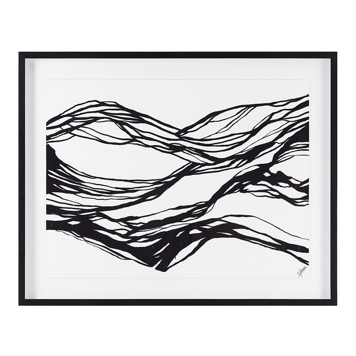 Renwil PA0037 Canvas Art, Painted Black