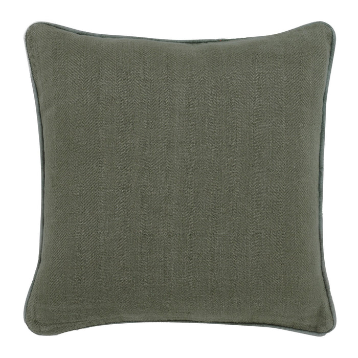 Renwil PWFL1445 Pillow, Dark Green
