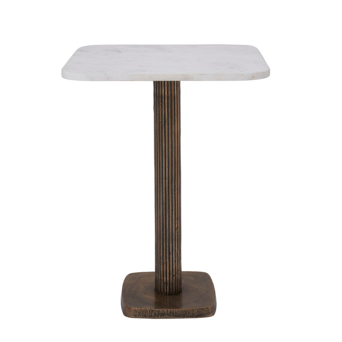 Renwil TA467 Side Table, Antique Brass