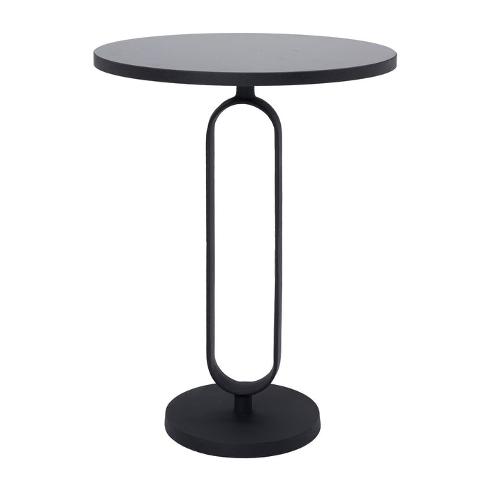 Renwil TA472 Side Table, Matte Black