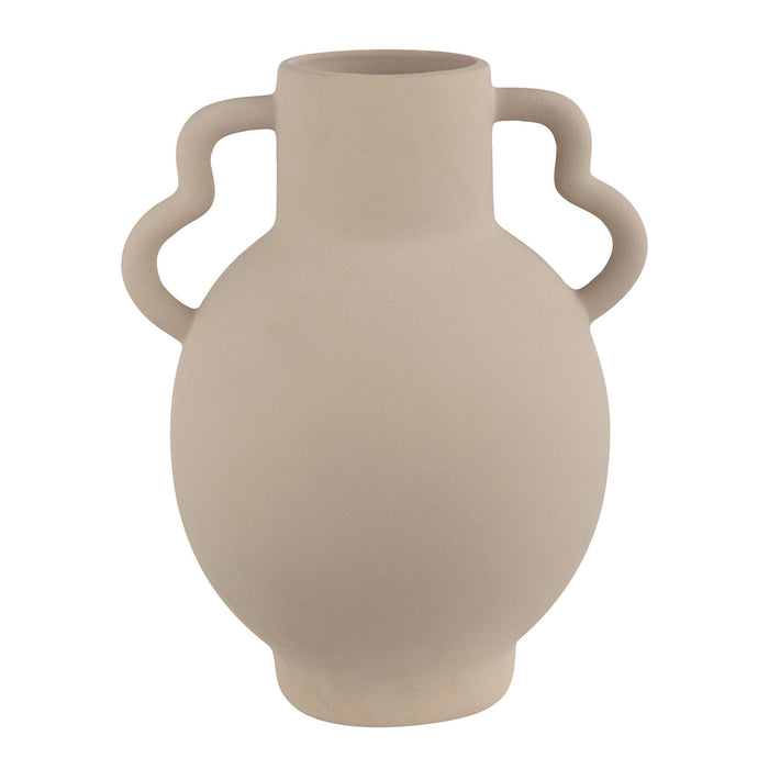 Renwil VAS257 Vase, Textured Matte Beige