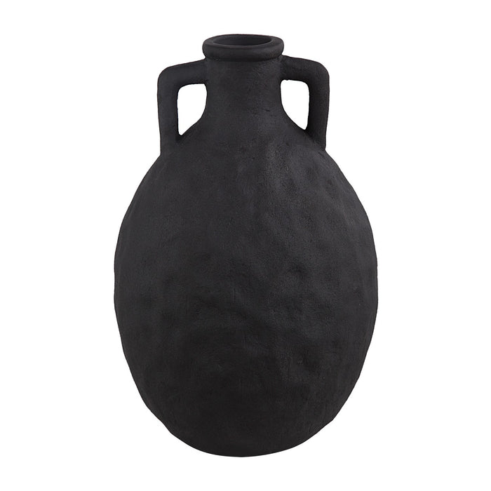 Renwil VAS262 Vase, Textured Matte Black