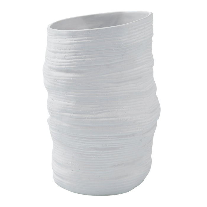 Renwil VAS272 Planter, Textured Matte Off-White