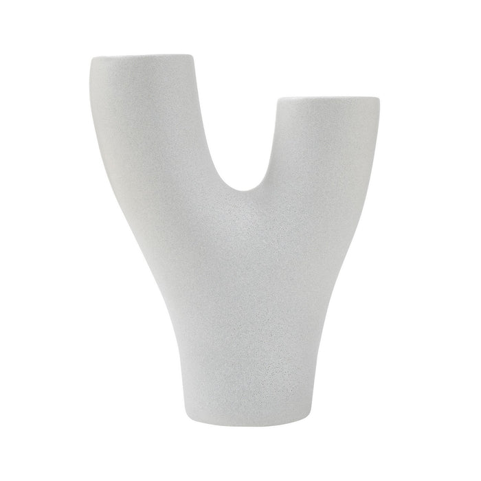 Renwil VAS280 Vase, Textured Matte Off-White