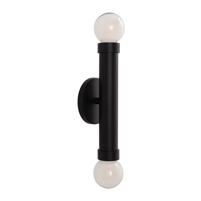 Renwil WS137 LED Wall Sconce, Powder Coated Matte Black