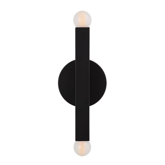Renwil WS147 LED Wall Sconce, Matte Black
