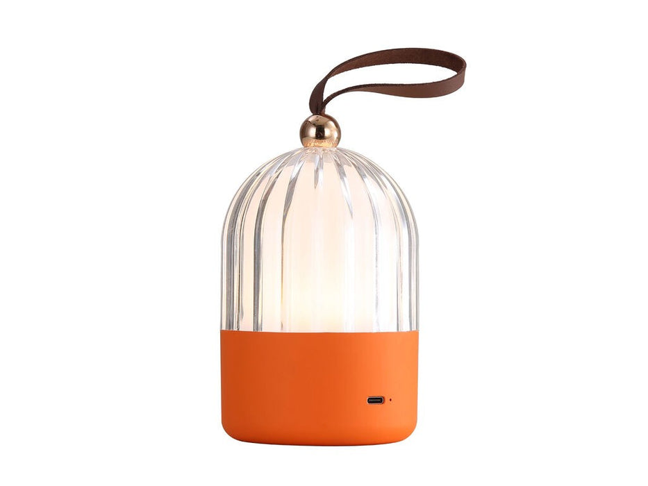 Golden 2253-4 OR LED Lantern, Matte Orange
