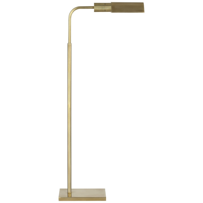 Visual Comfort Signature 91026HAB-CL LED Floor Lamp, Hand-Rubbed Antique Brass