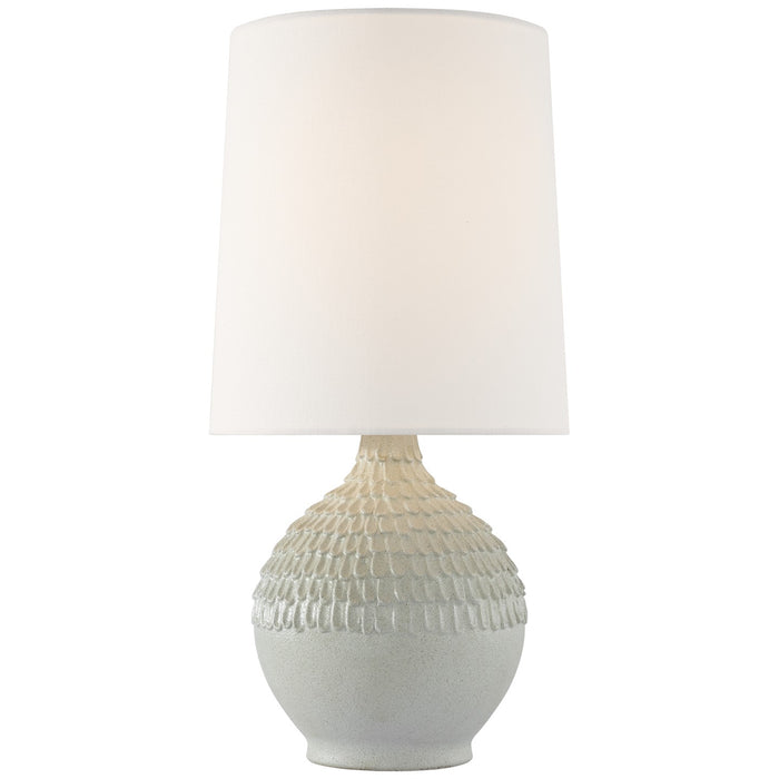 Visual Comfort Signature ARN 3385VLT-L LED Table Lamp, Volcanic White