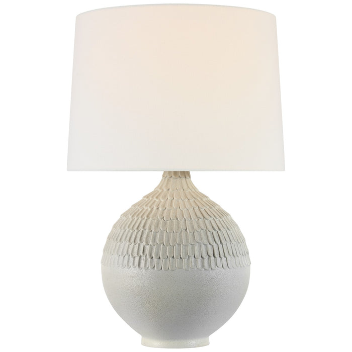 Visual Comfort Signature ARN 3386VLT-L LED Table Lamp, Volcanic White