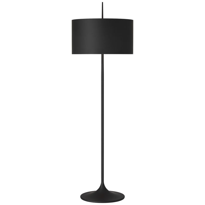 Visual Comfort Signature BBL 1303BLK-BLK LED Floor Lamp, Matte Black