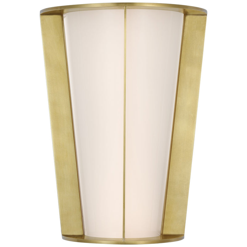 Visual Comfort Signature BBL 2190SB-WG LED Wall Sconce, Soft Brass