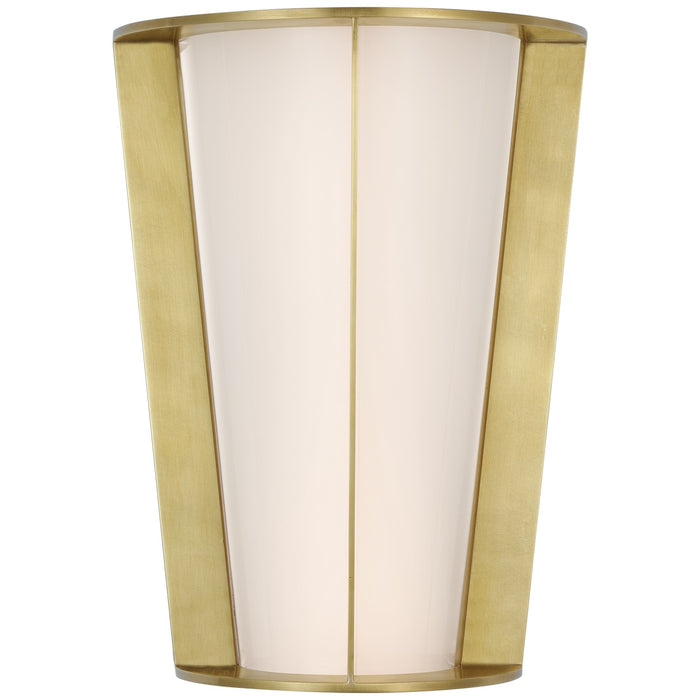 Visual Comfort Signature BBL 2190SB-WG LED Wall Sconce, Soft Brass