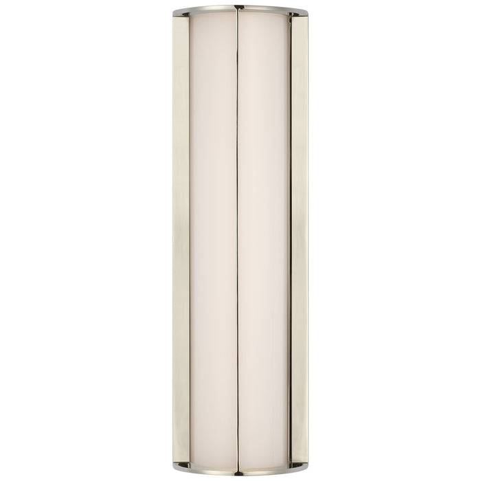 Visual Comfort Signature BBL 2191PN-WG LED Wall Sconce, Polished Nickel