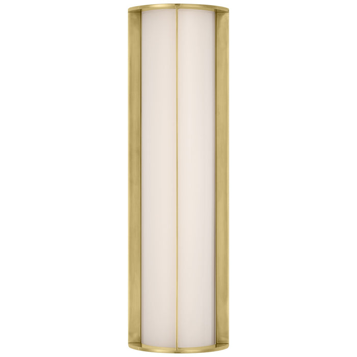 Visual Comfort Signature BBL 2191SB-WG LED Wall Sconce, Soft Brass