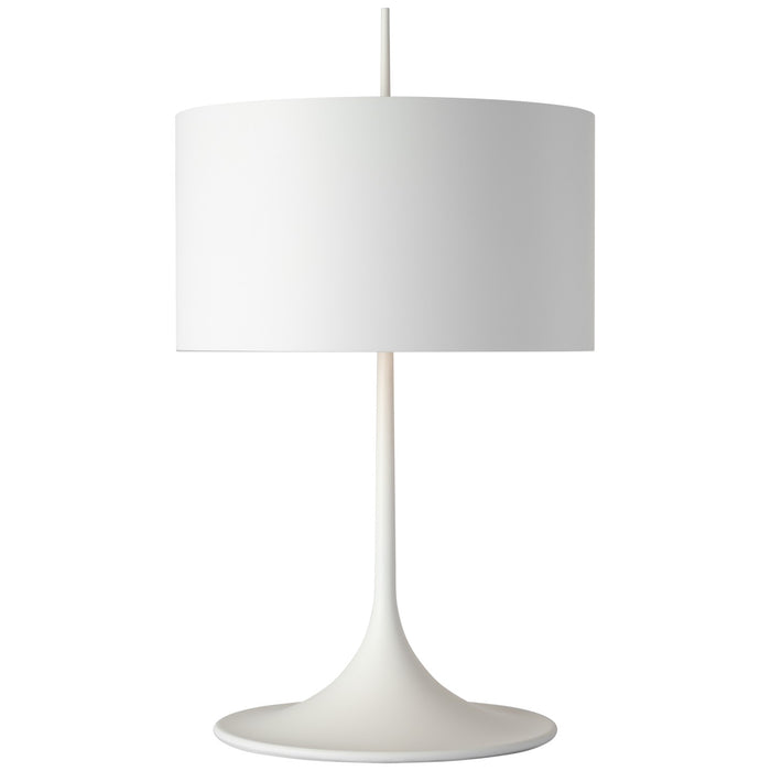 Visual Comfort Signature BBL 3301WHT-WHT LED Table Lamp, Matte White