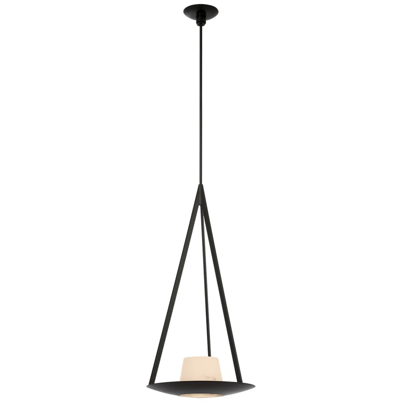 Visual Comfort Signature BBL 5165MI-ALB LED Pendant, Modern Iron
