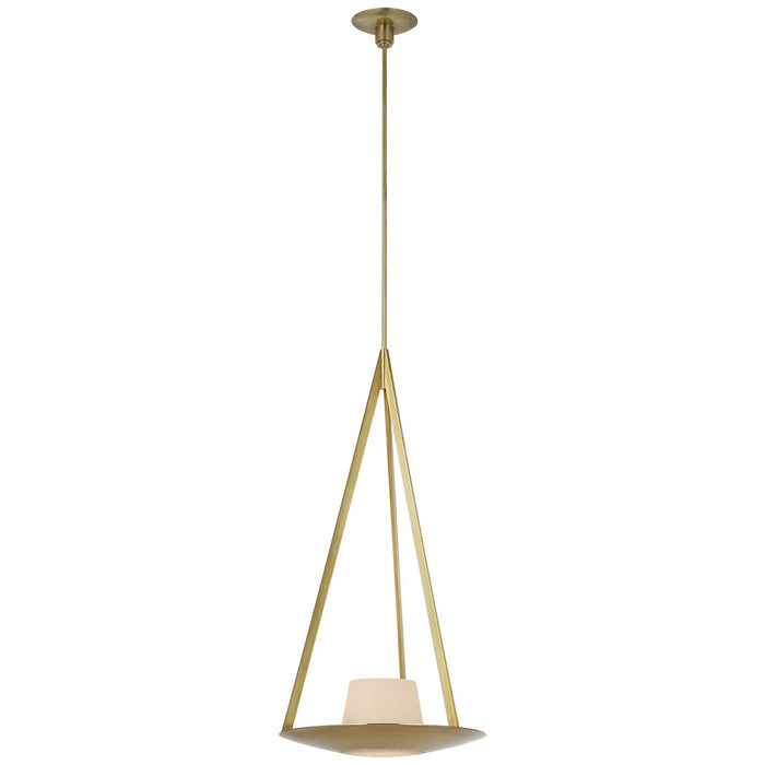 Visual Comfort Signature BBL 5165SB-ALB LED Pendant, Soft Brass