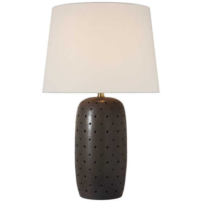Visual Comfort Signature CHA 8624DSC-L LED Table Lamp, Dusted Cocoa