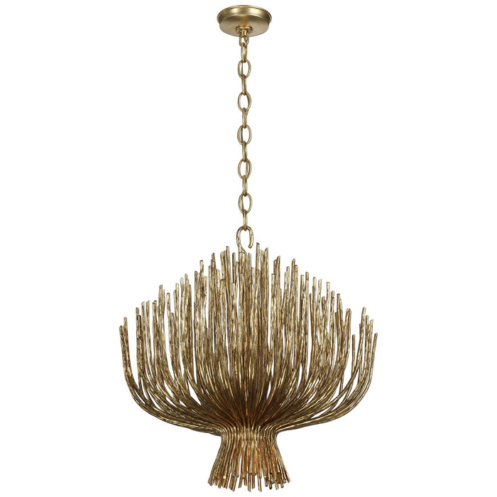 Visual Comfort Signature CHC 5138GI LED Chandelier, Gilded Iron