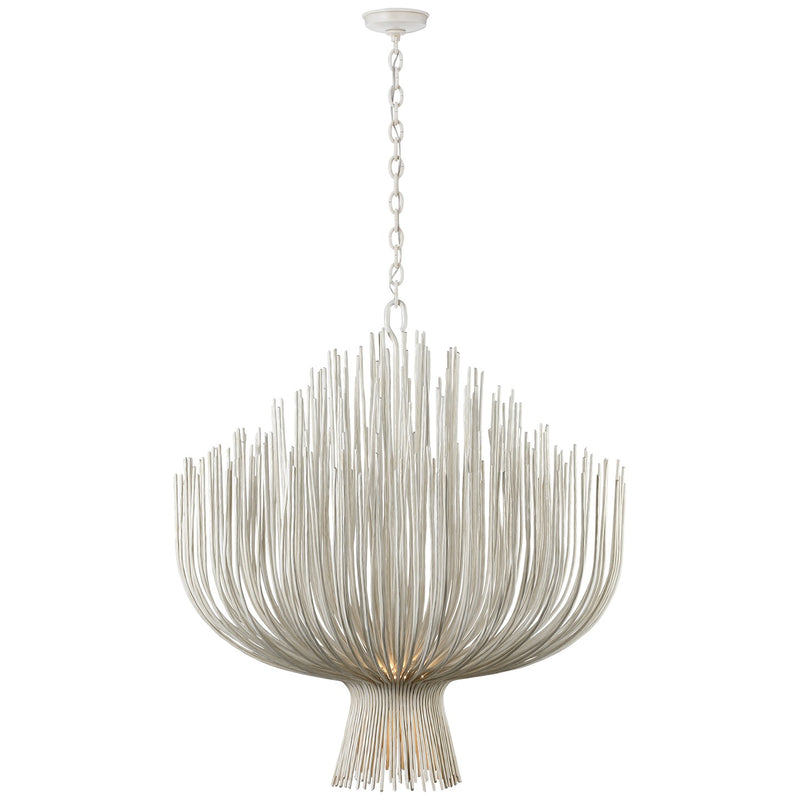 Visual Comfort Signature CHC 5140WPL LED Chandelier, Waxed Plaster