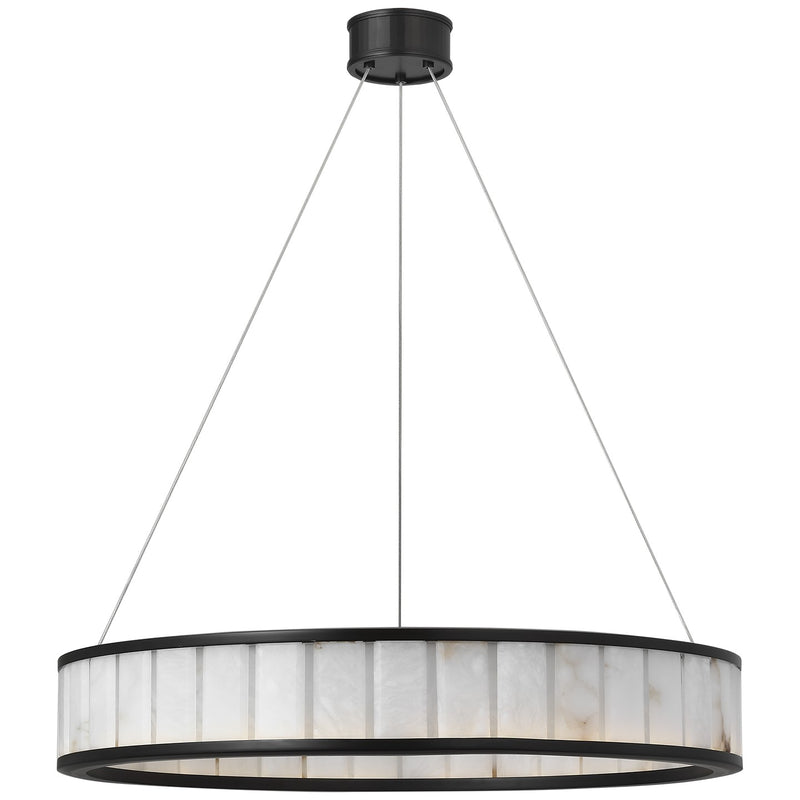 Visual Comfort Signature CHC 5800MI-ALB LED Chandelier, Modern Iron