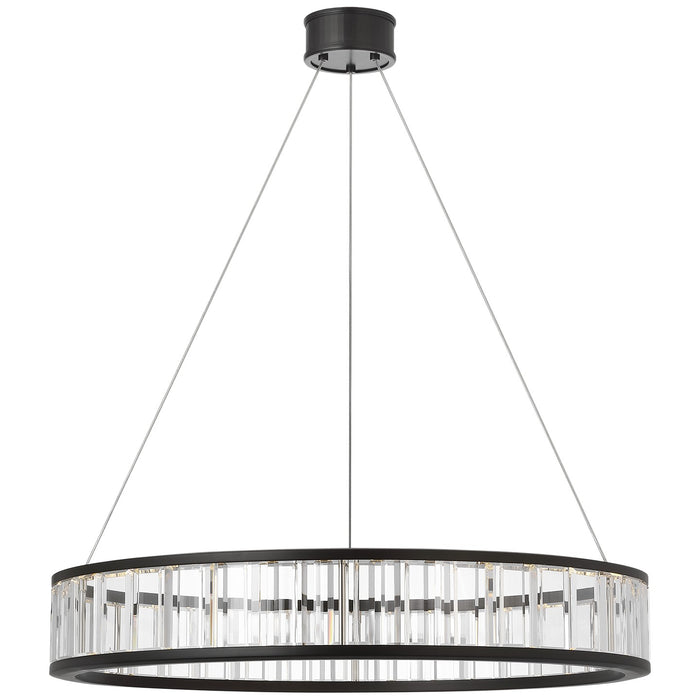 Visual Comfort Signature CHC 5800MI-CG LED Chandelier, Modern Iron