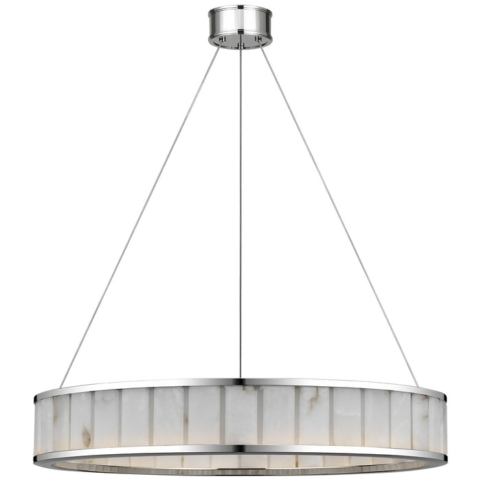 Visual Comfort Signature CHC 5800PN-ALB LED Chandelier, Polished Nickel