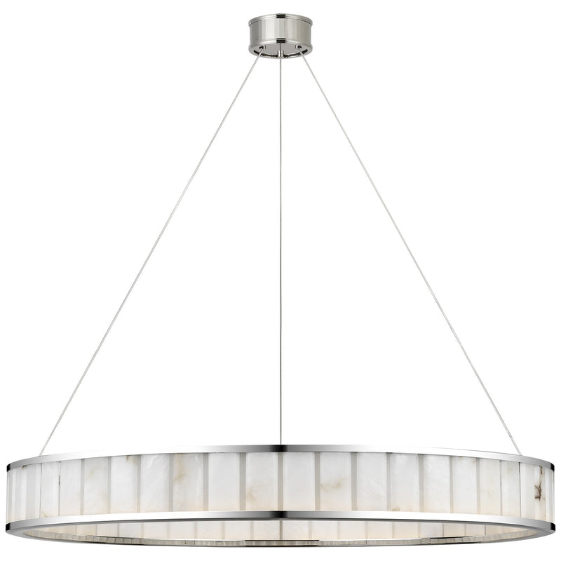 Visual Comfort Signature CHC 5801PN-ALB LED Chandelier, Polished Nickel