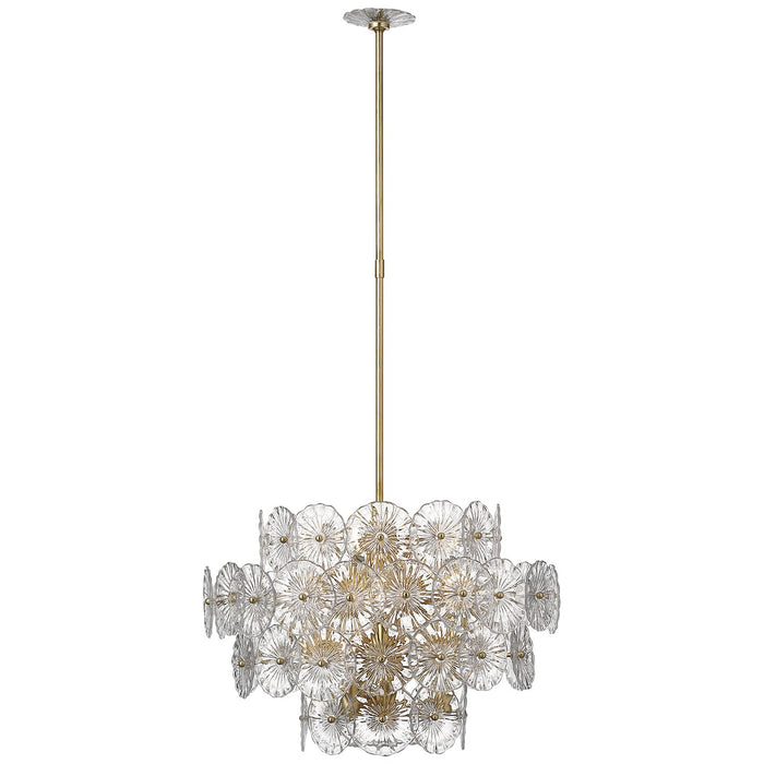 Visual Comfort Signature JN 5035G-CG LED Chandelier, Gild