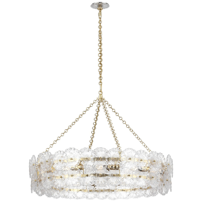 Visual Comfort Signature JN 5037G-CG LED Chandelier, Gild