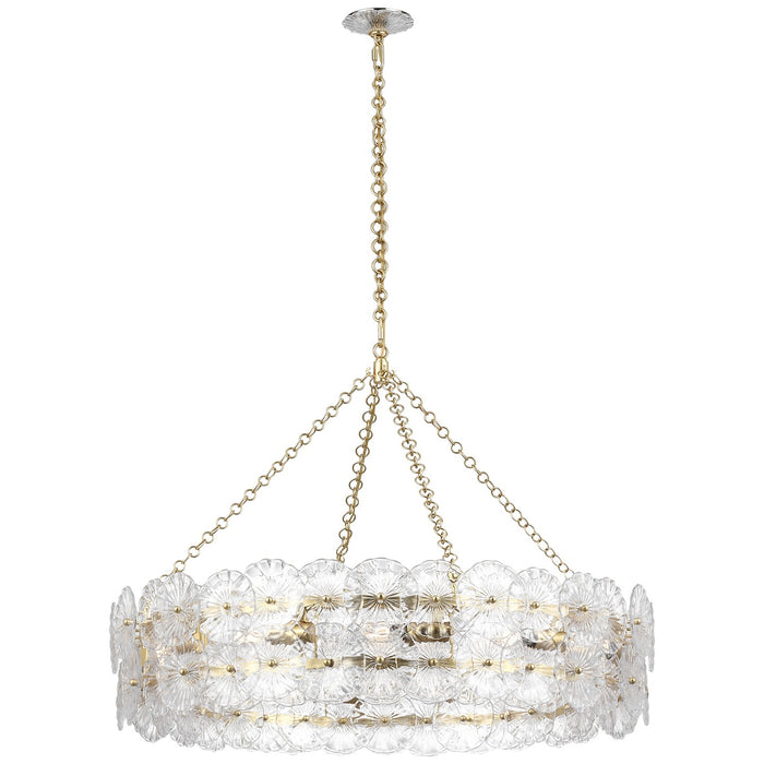 Visual Comfort Signature JN 5037G-CG LED Chandelier, Gild