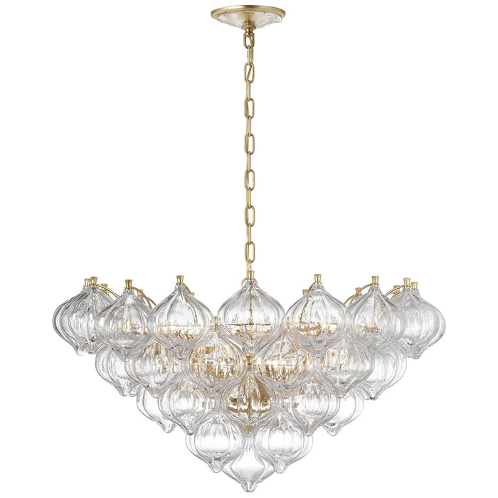 Visual Comfort Signature JN 5145G-CG LED Chandelier, Gild