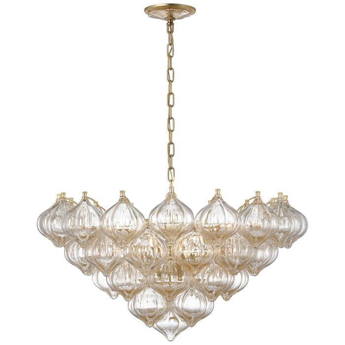 Visual Comfort Signature JN 5145G-GF LED Chandelier, Gild