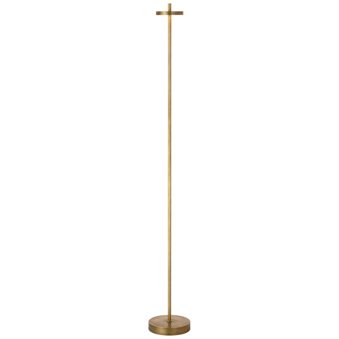Visual Comfort Signature KW 1750MBR LED Floor Lamp, Museum Brass